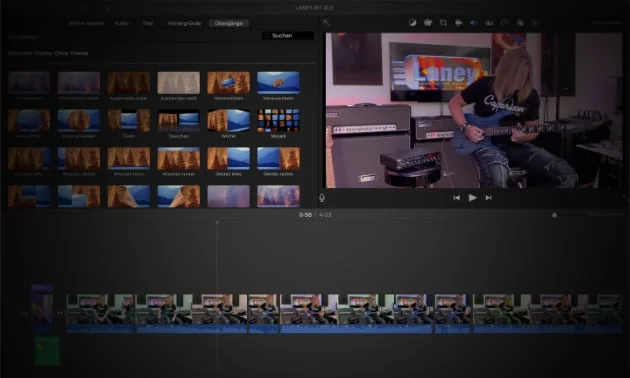 Videobearbeitungssoftware