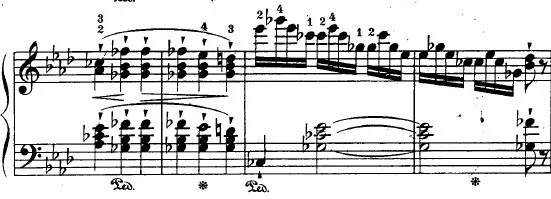 übermäßiger Dreiklang in einem Thema.webp