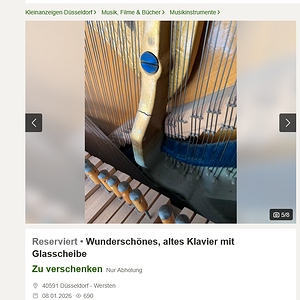 Screenshot 2026-02-12 at 18-09-29 Wunderschönes altes Klavier mit Glasscheibe in Düsseldorf - ...png